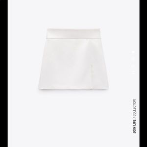 White Zara Skort